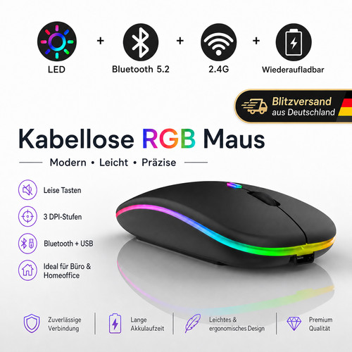 Kabellose bluetooth usb maus - usb,