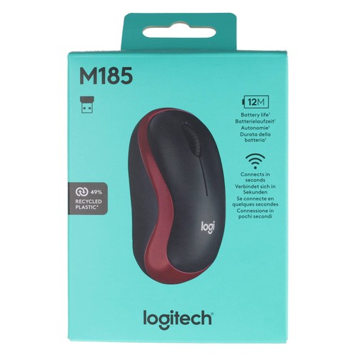 Logitech maus m185 wireless - maus,