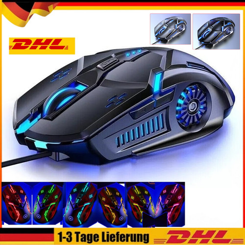 Usb gaming maus tasten - 6,