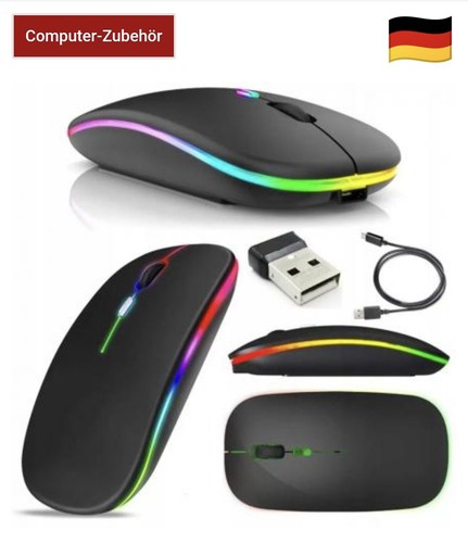 Kabellose maus bluetooth - 5.2, &